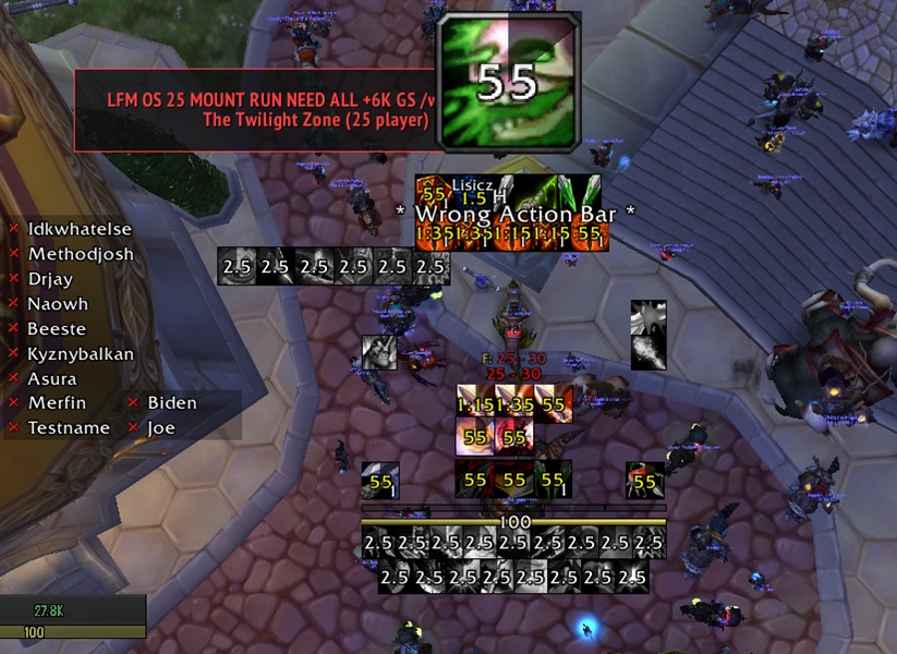Przykład WeakAura